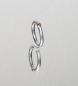 Preview: Ring aus Silber mit Gold und Rodolith